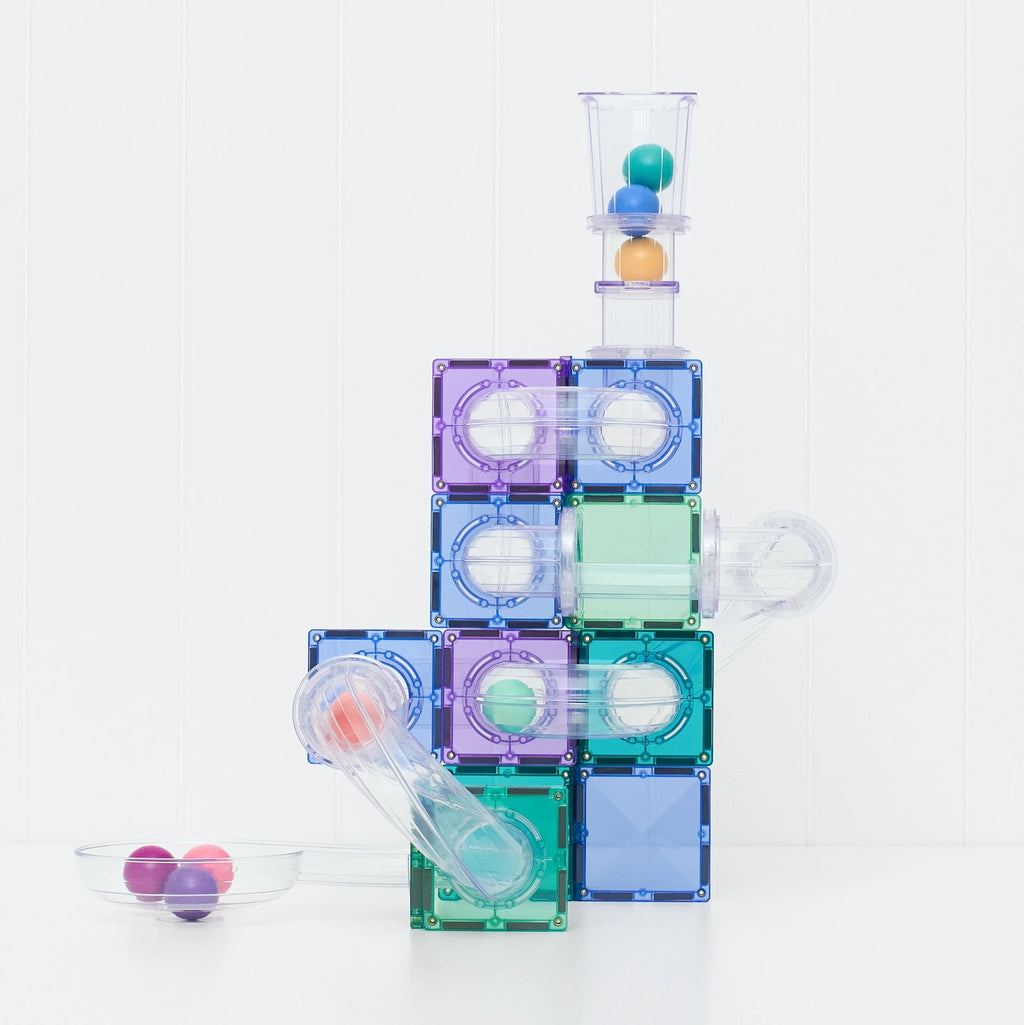 PRE-ORDER Connetix Pastel Ball Run Pack - 114 Piece