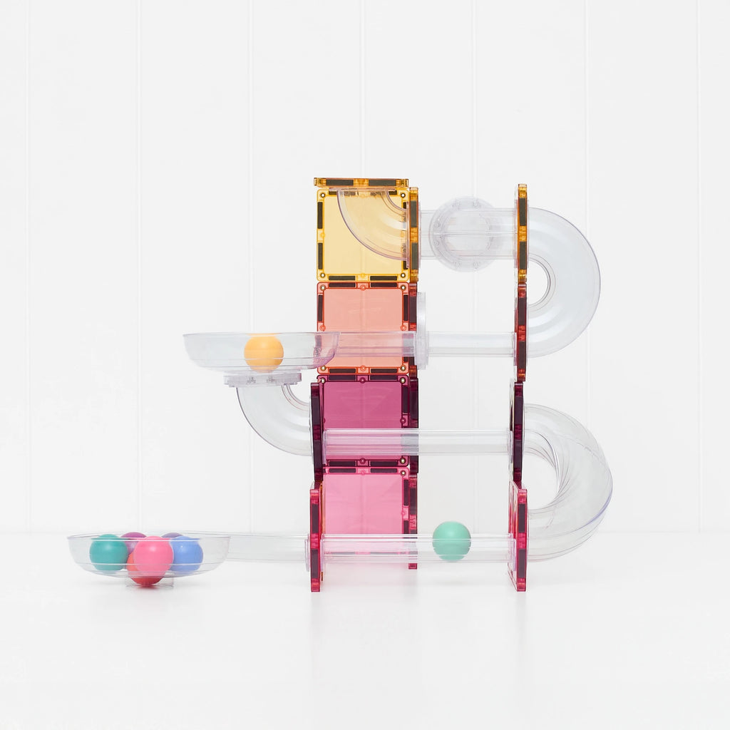 PRE-ORDER Connetix Pastel Ball Run Pack - 114 Piece