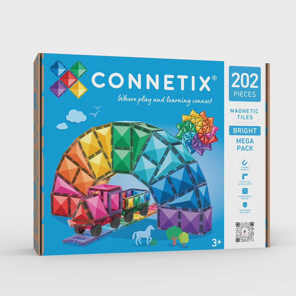 PRE-ORDER Connetix Bright Mega Creative Pack - 202 Piece