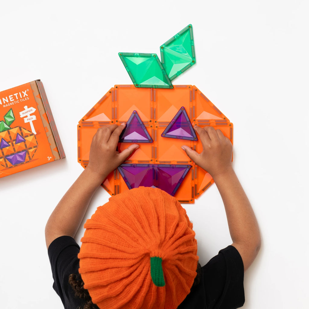 Connetix Halloween Pumpkin Pack - 17 Piece