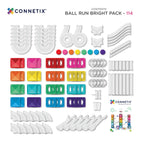 PRE-ORDER Connetix Bright Ball Run Pack - 114 Piece