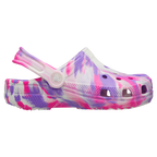 Classic Glow Marbled Clog - Pink Crush