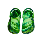 Crocs Classic Glow Marbled Clog - Prep Blue