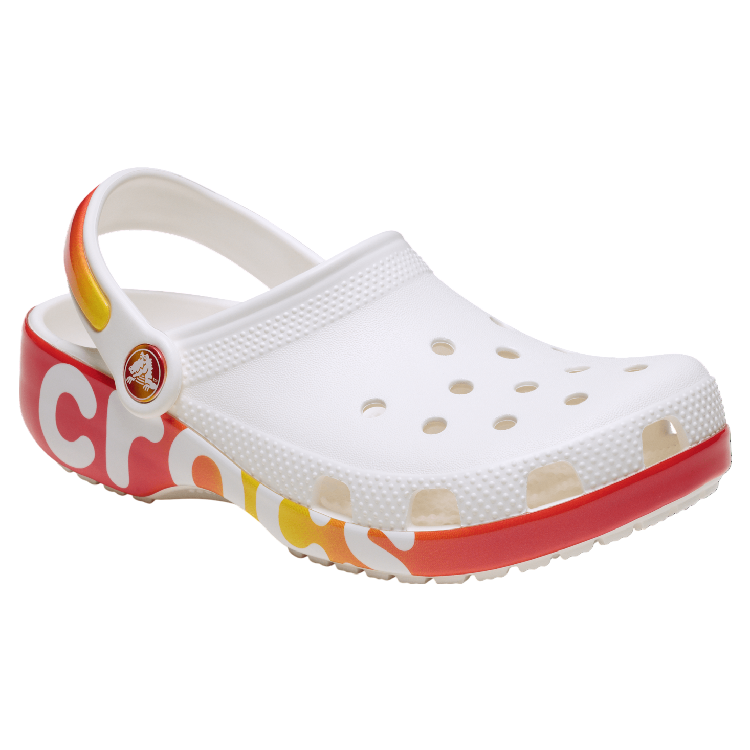 Crocs Classic Reflector Clog - White/Multi