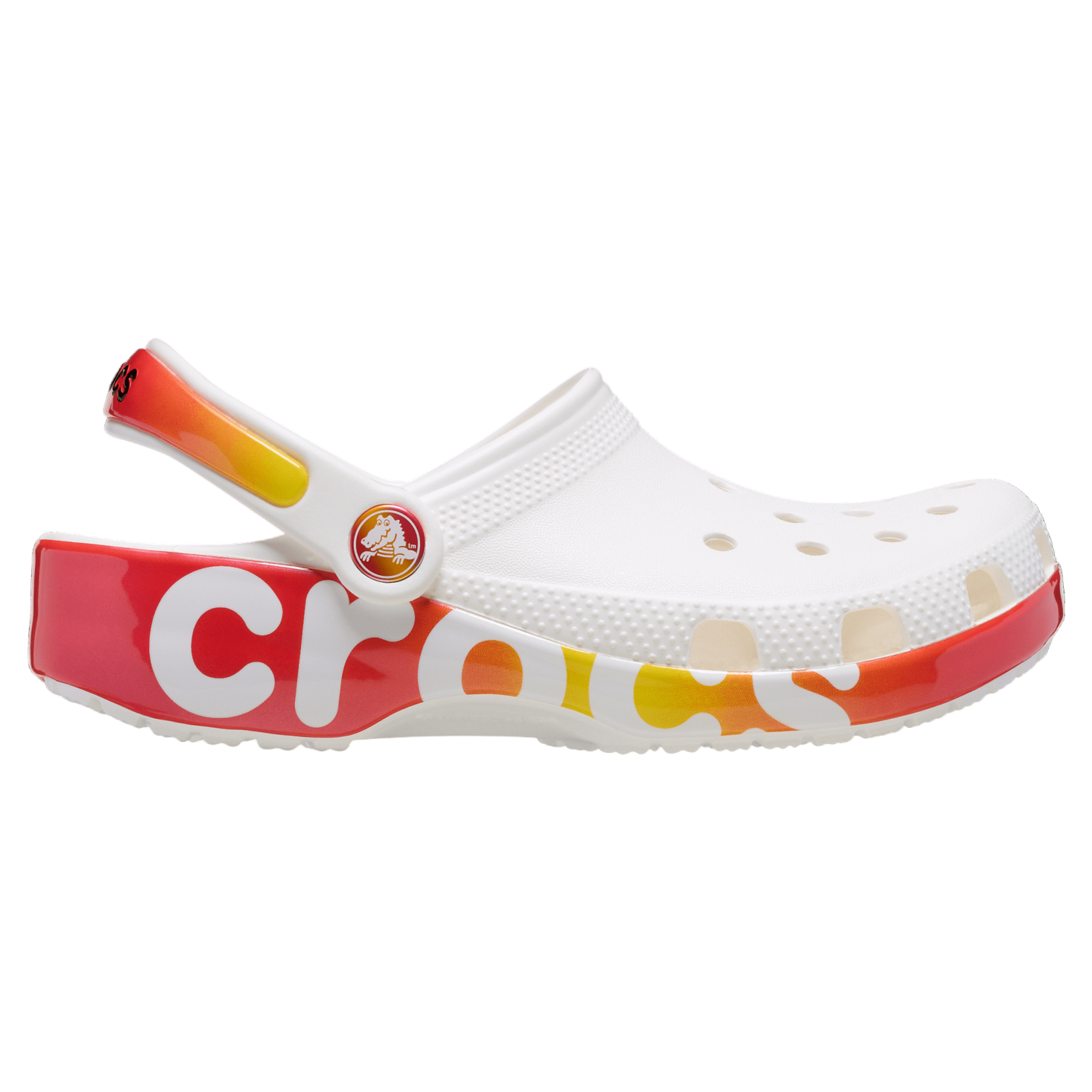 Crocs Classic Reflector Clog - White/Multi