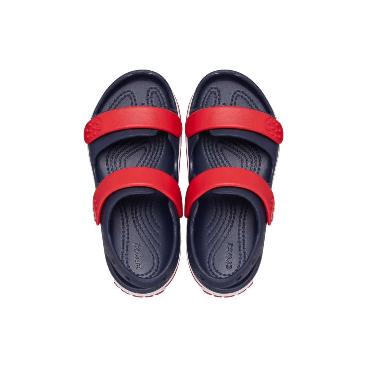Crocs Rider Crocs Crocband Cruiser Sandal - Navy/Varsity Red – Daisy and Hen