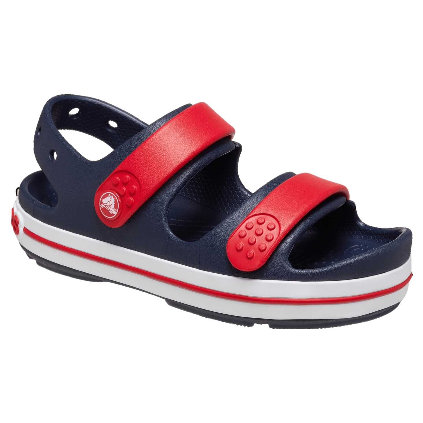 Crocs Crocband Cruiser Sandal - Navy/Varsity Red