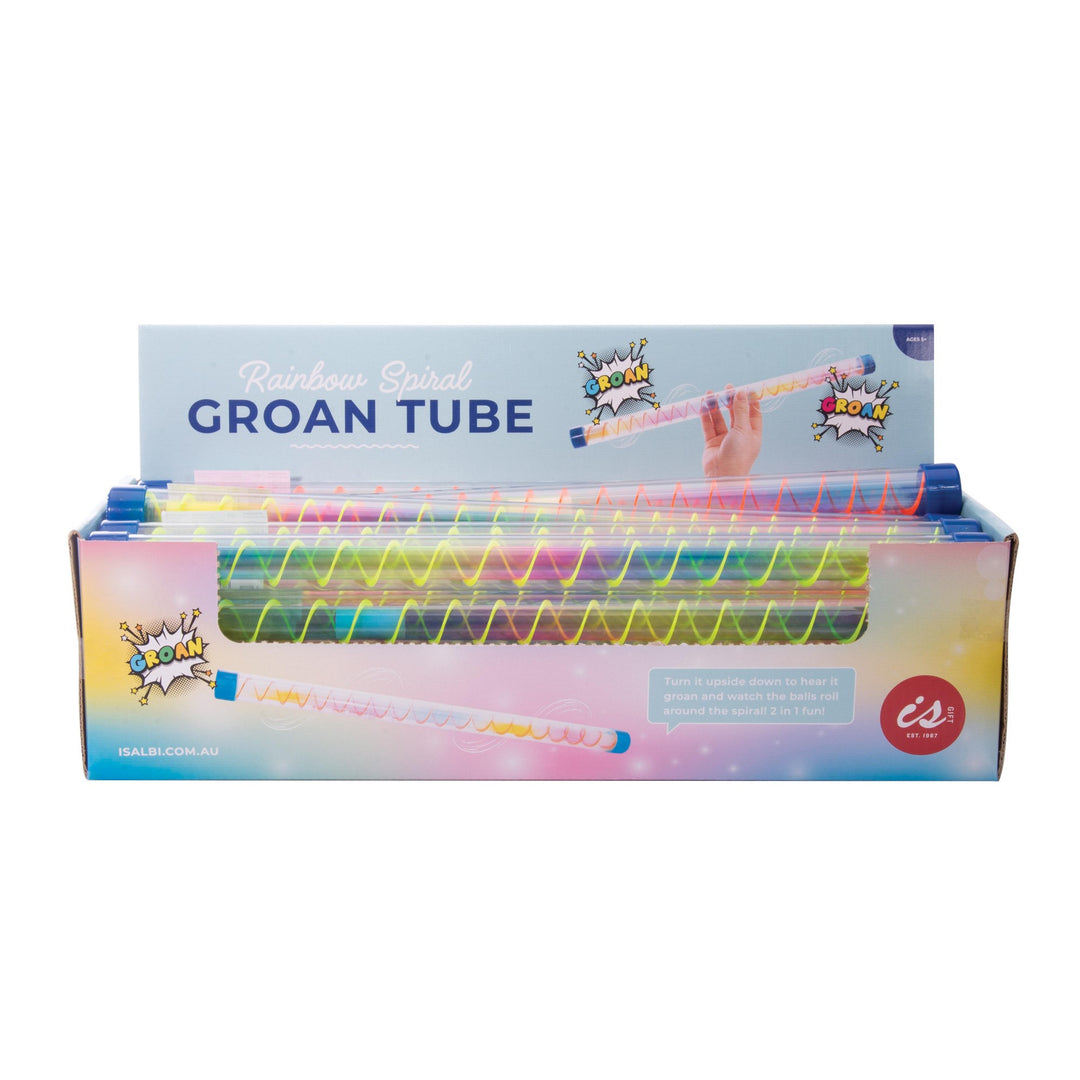 Rainbow Spiral Groan Tube - Assorted