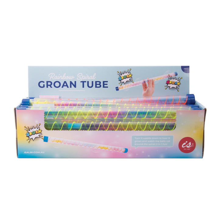 Rainbow Spiral Groan Tube - Assorted
