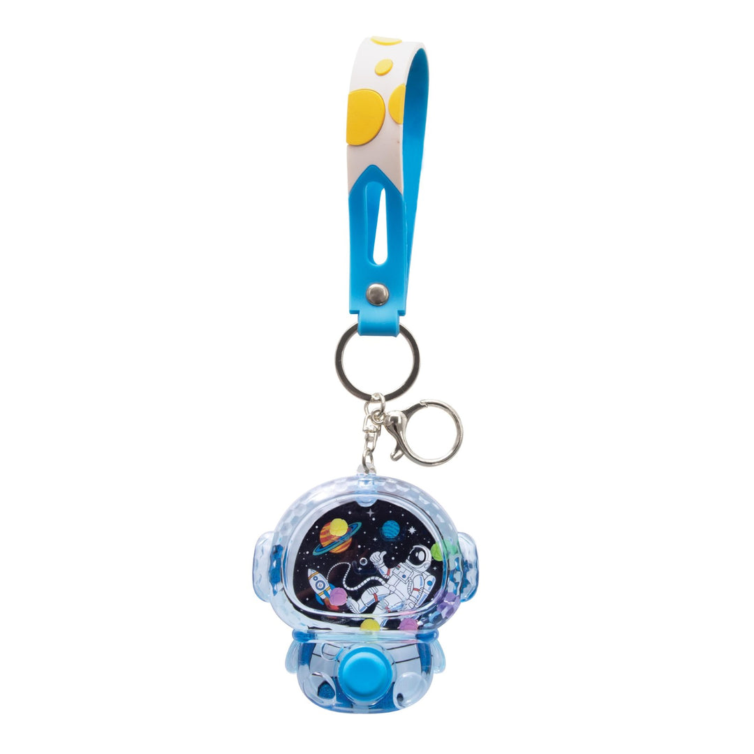 Water Filled Games Keychain - Spaceman (Assorted)