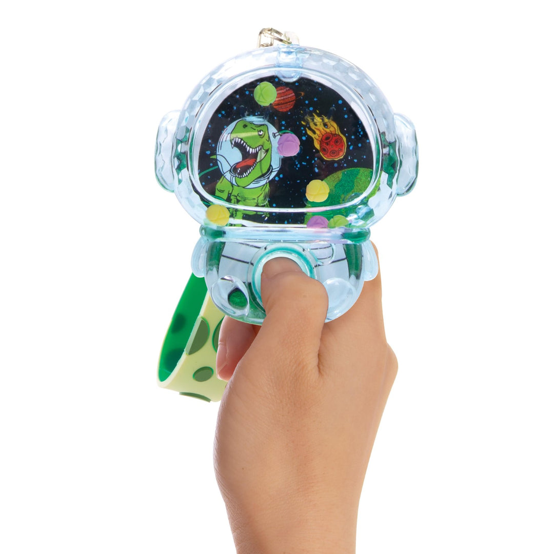 Water Filled Games Keychain - Spaceman (Assorted)