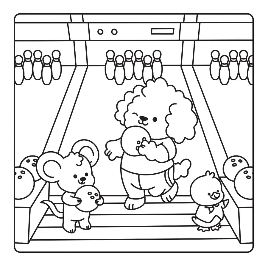 Happy Days - Happy Cuties Cosy Colouring Kit