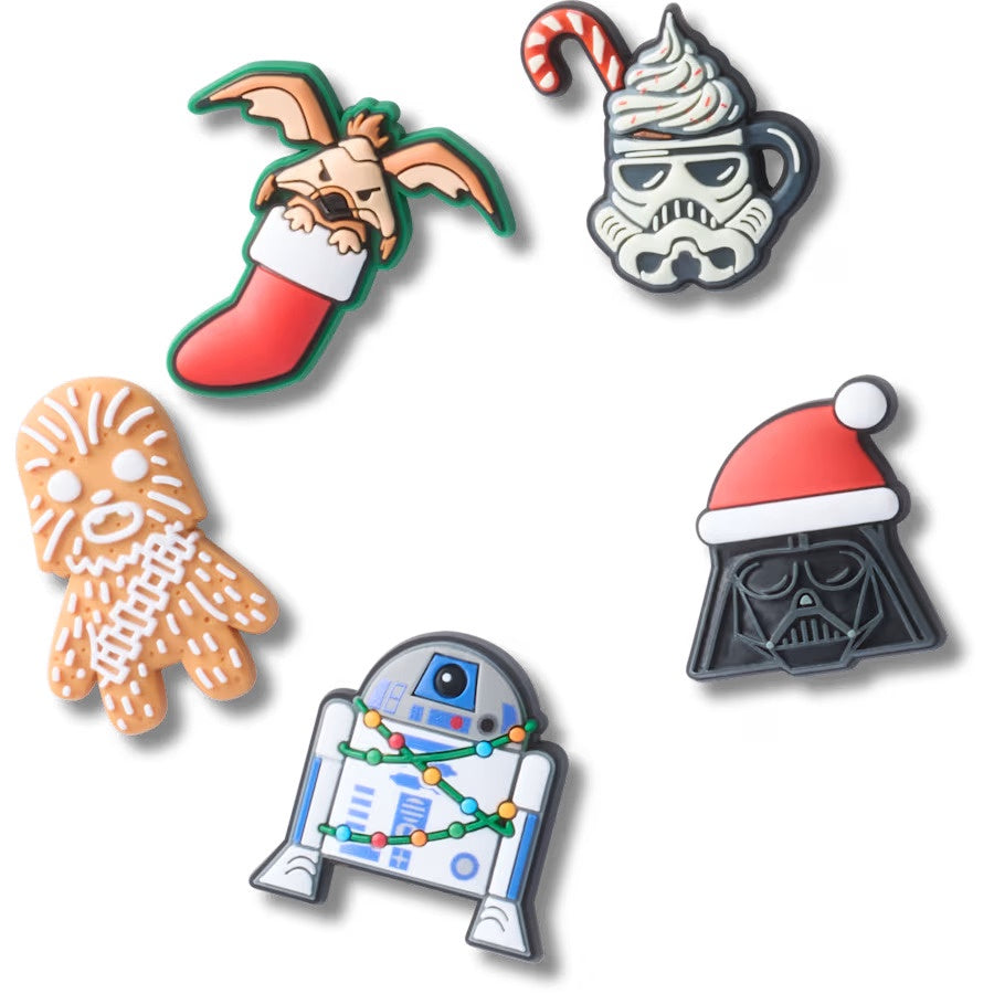 Jibbitz Charms - Star Wars Christmas 5Pk