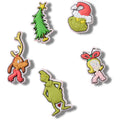 Jibbitz Charms - The Grinch 5Pk