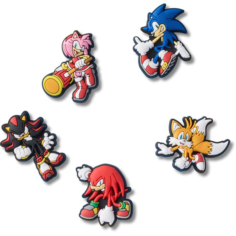 Jibbitz Charms - Sonic the Hedgehog 5Pk