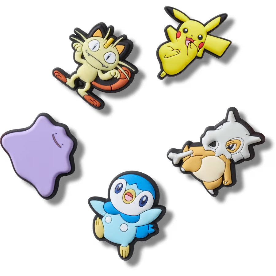 Jibbitz Charms - Pokemon Variety 5Pk