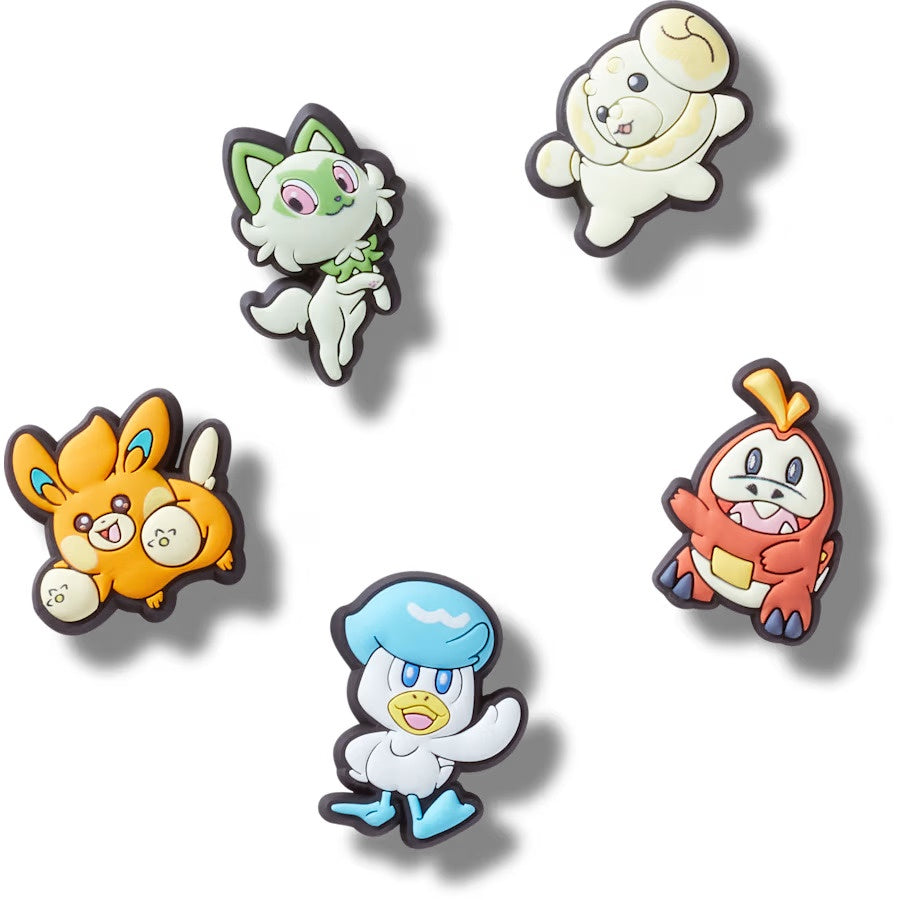 Jibbitz Charms - Pokemon Paldea 5Pk