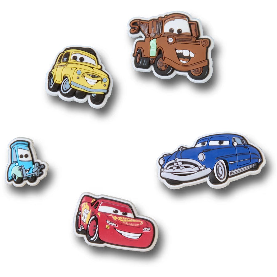 Jibbitz Charms - Pixar Cars 5Pk