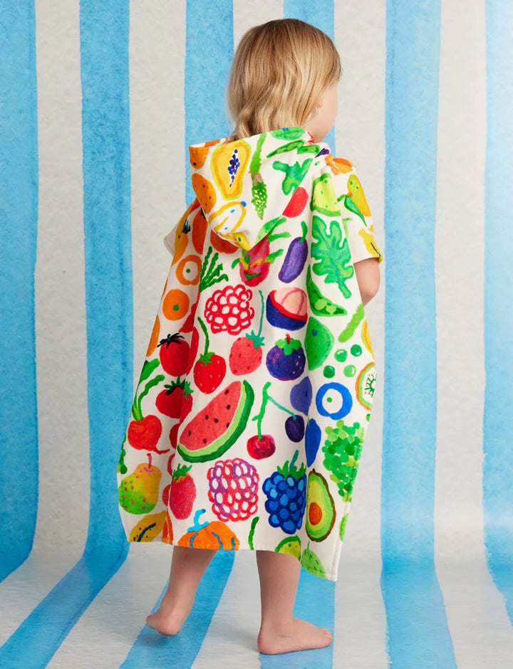 Halcyon Nights Kids Hooded Towel Eat The Rainbow