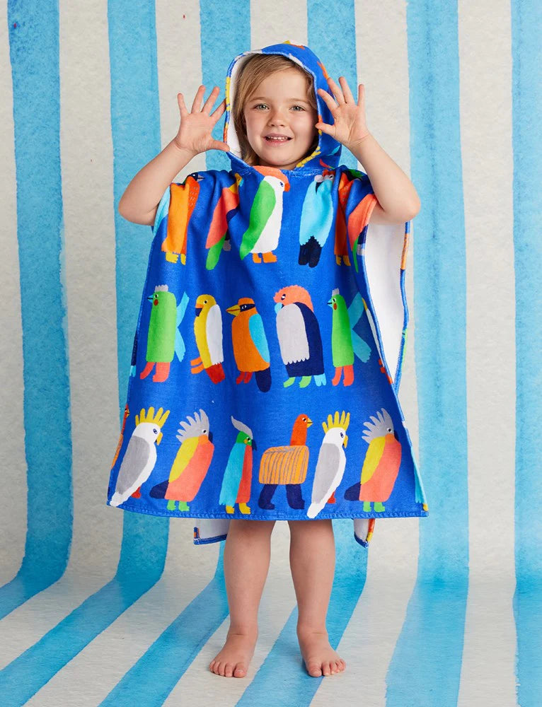 Halcyon Nights Kids Hooded Towel Flamin' Galahs