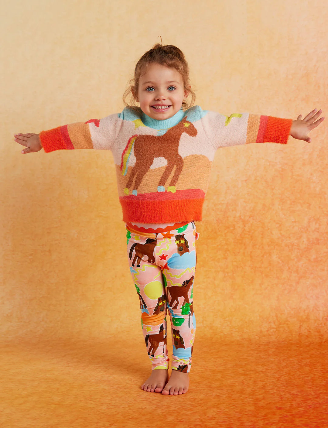 Halcyon Nights Giddy Up Kids Leggings