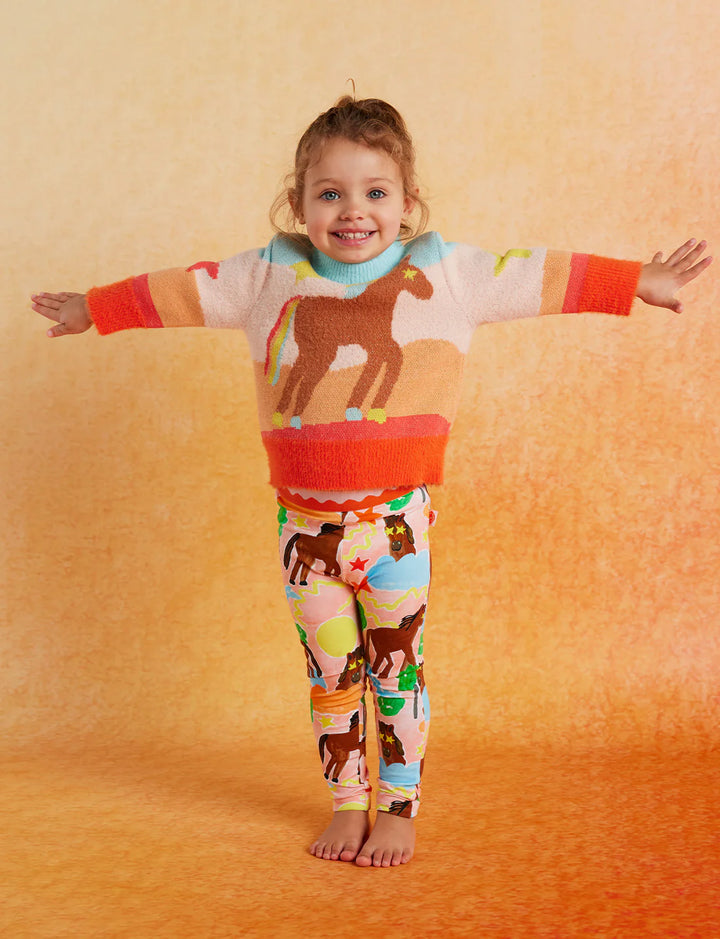 Halcyon Nights Giddy Up Kids Leggings