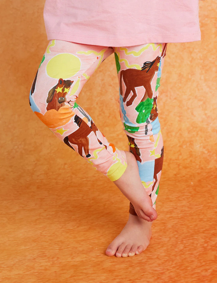 Halcyon Nights Giddy Up Kids Leggings