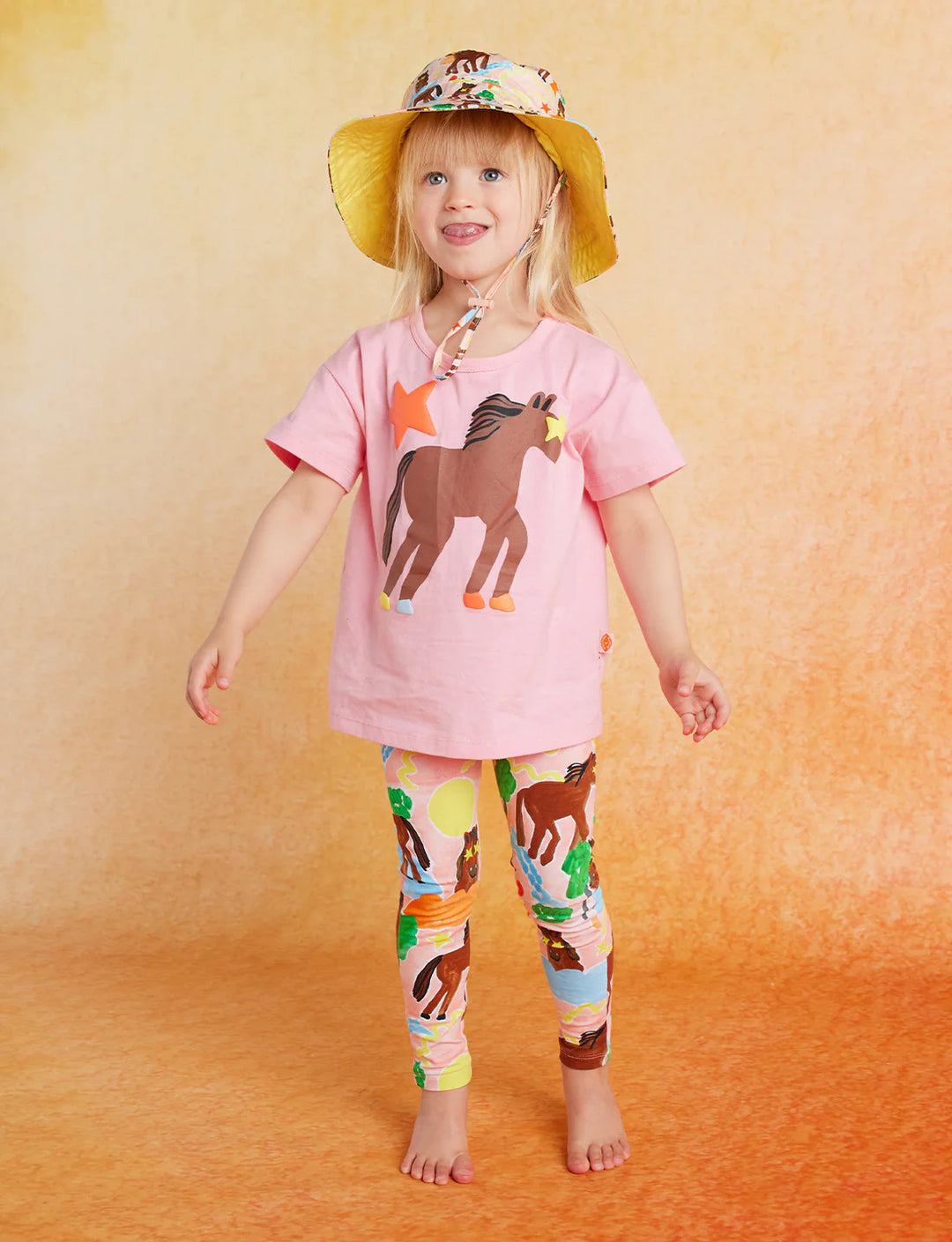 Halcyon Nights Giddy Up Kids Leggings