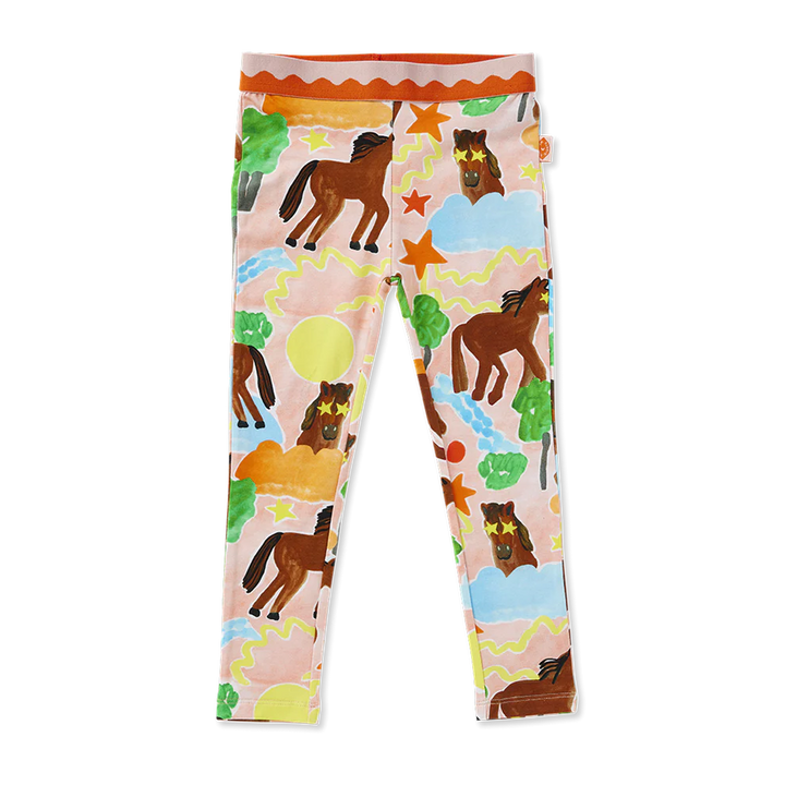 Halcyon Nights Giddy Up Kids Leggings