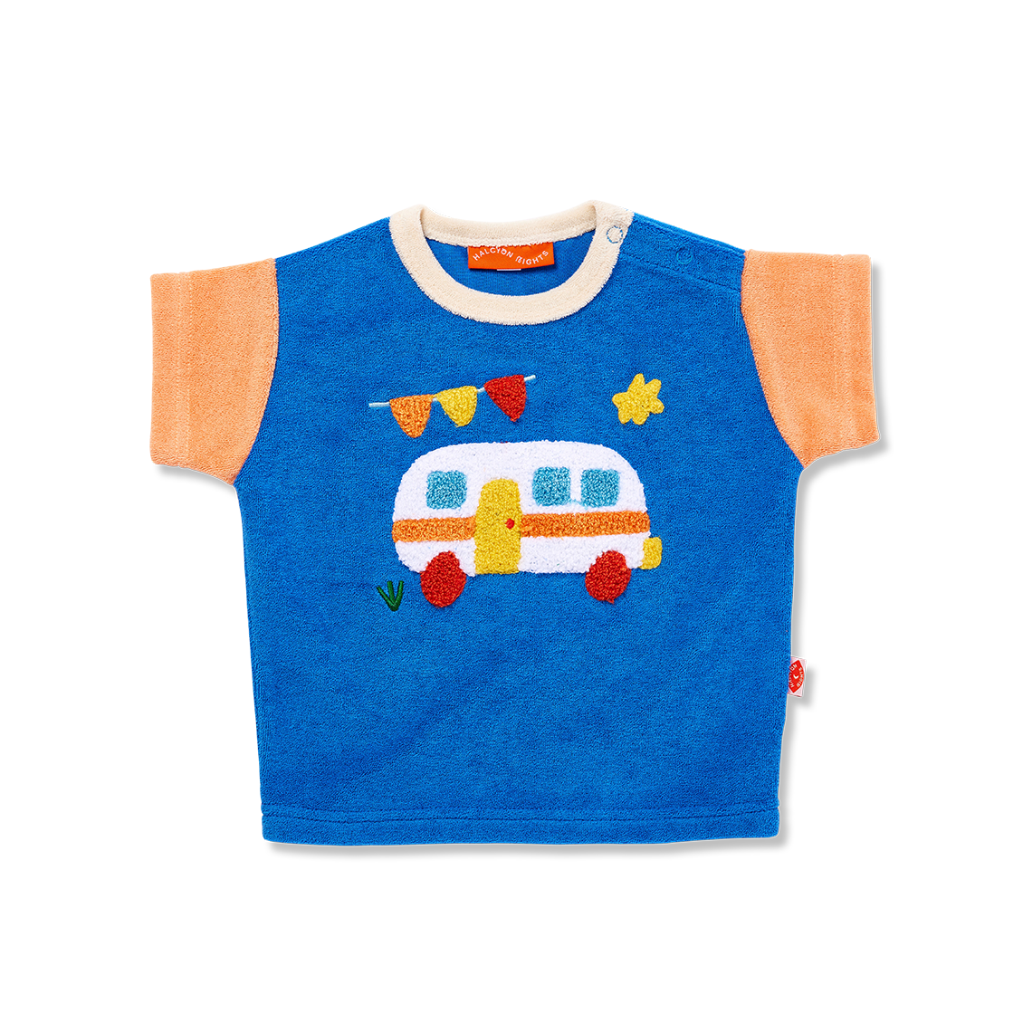 Halcyon Nights Happy Camper Terry T-Shirt