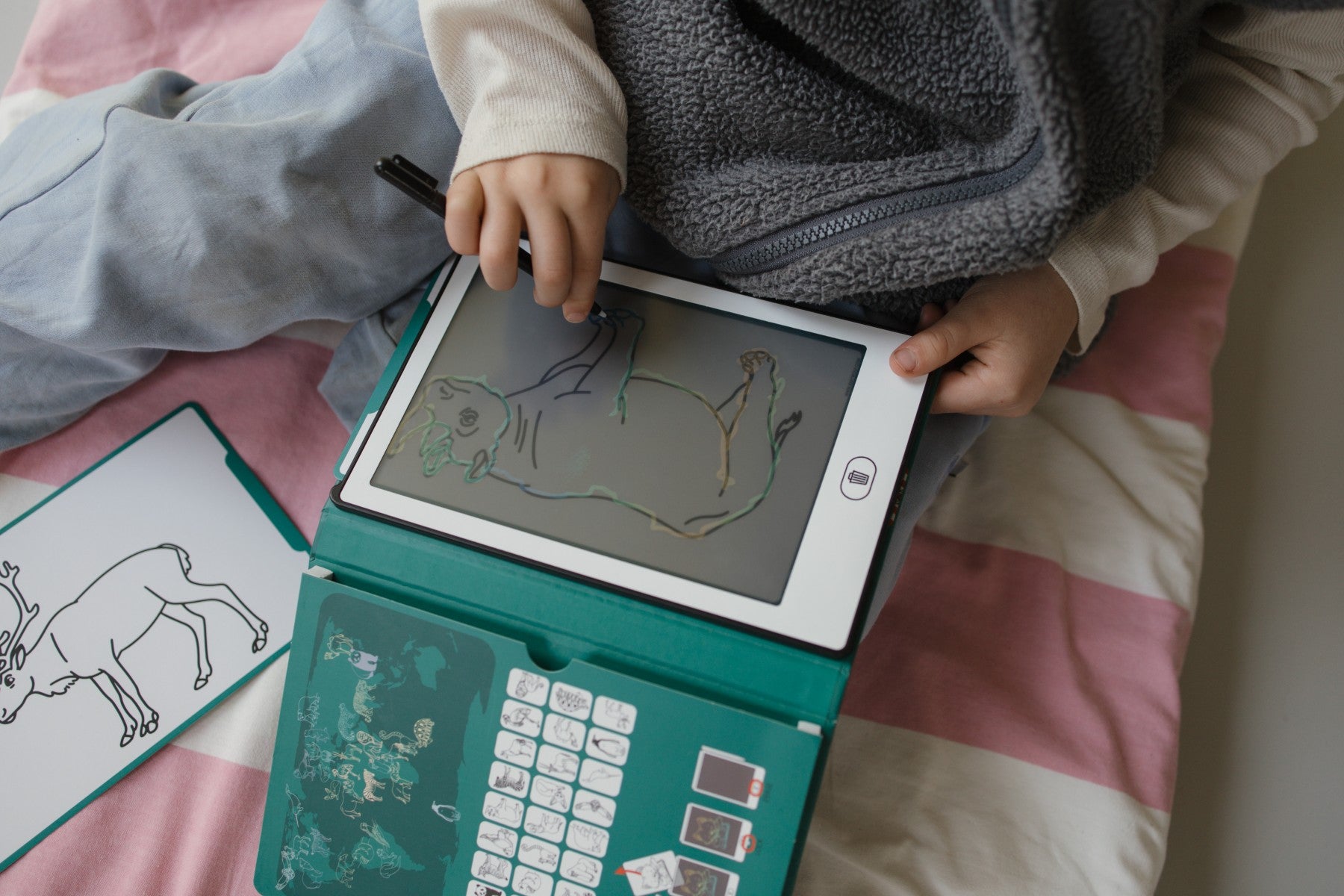 PRE-ORDER Kidydraw Mini - Animals around the World