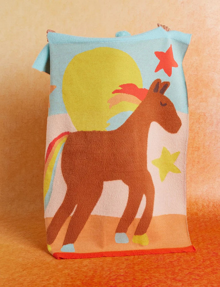Halcyon Nights Giddy Up Baby Blanket