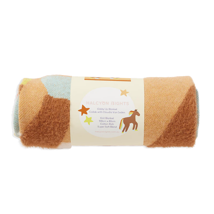 Halcyon Nights Giddy Up Baby Blanket