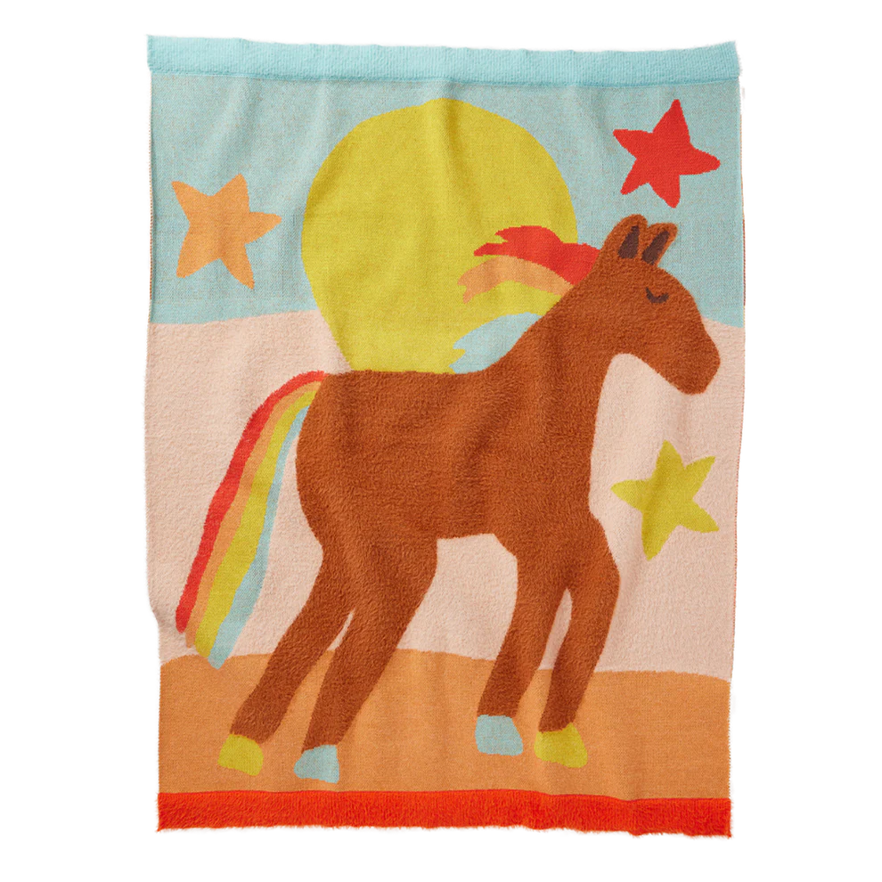 Halcyon Nights Giddy Up Baby Blanket