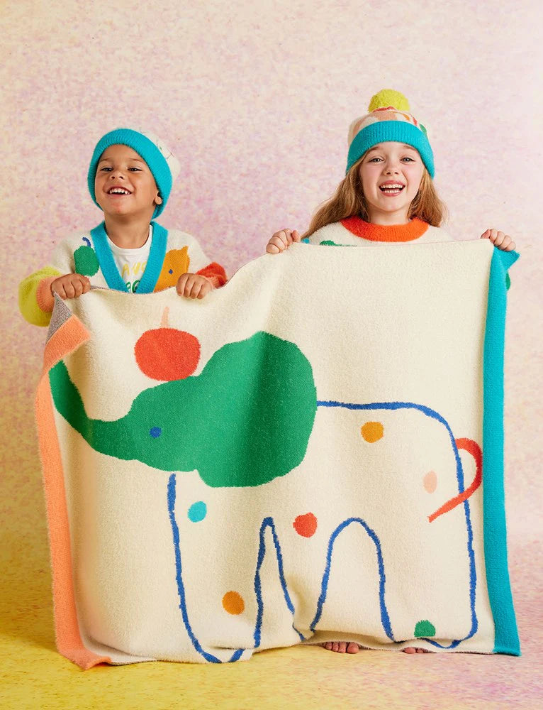 Halcyon Nights Happy Herd Baby Blanket