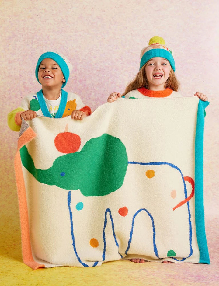 Halcyon Nights Happy Herd Baby Blanket