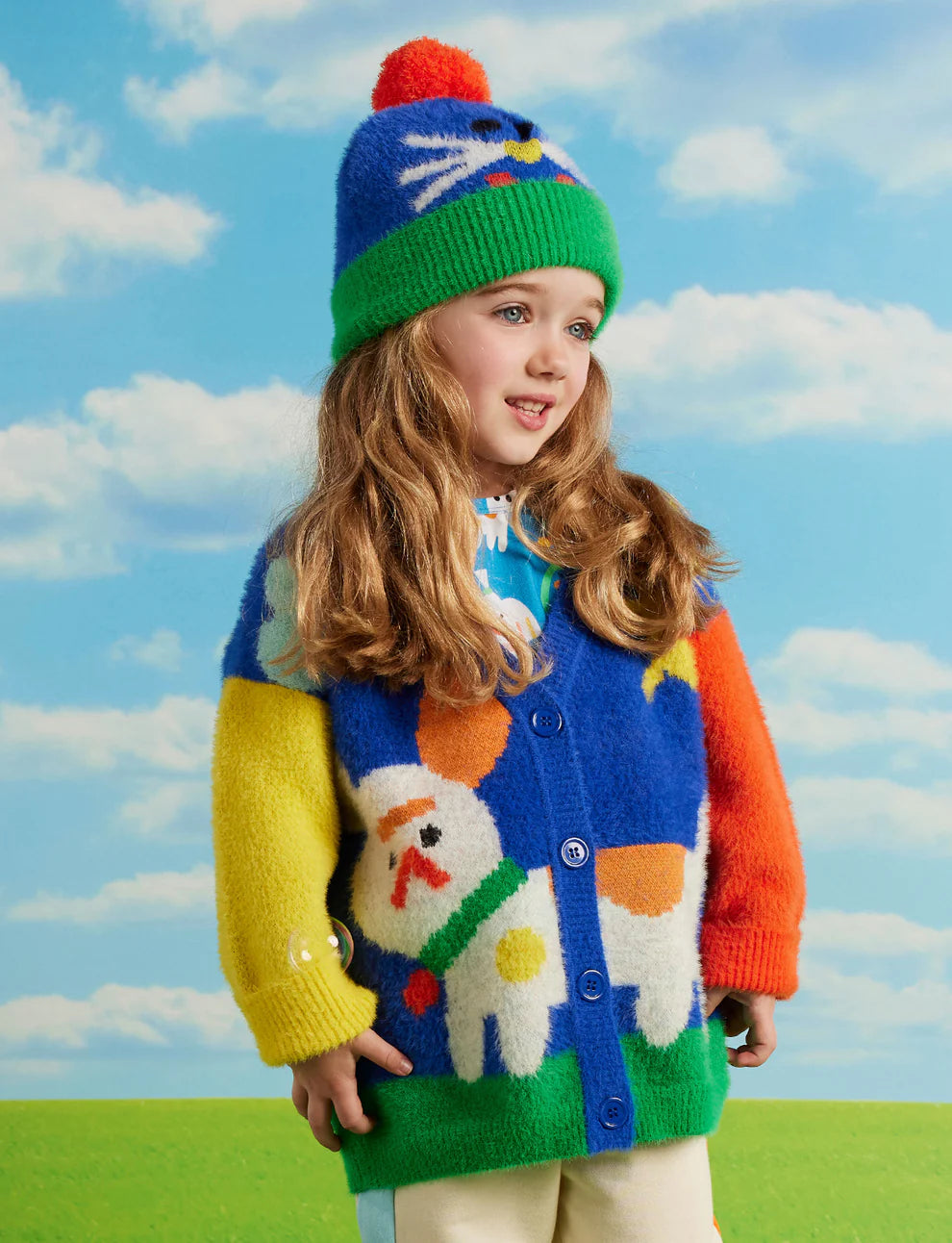Halcyon Nights Puppy Park Knit Cardigan