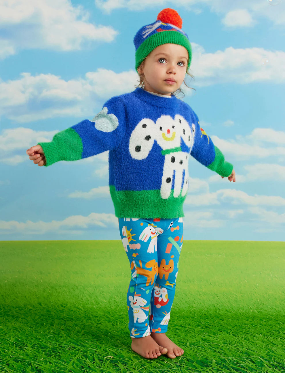 Halcyon Nights Puppy Park Knit Jumper