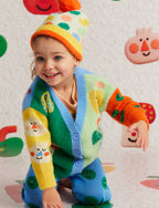 Pocket Patch Knit Cardigan