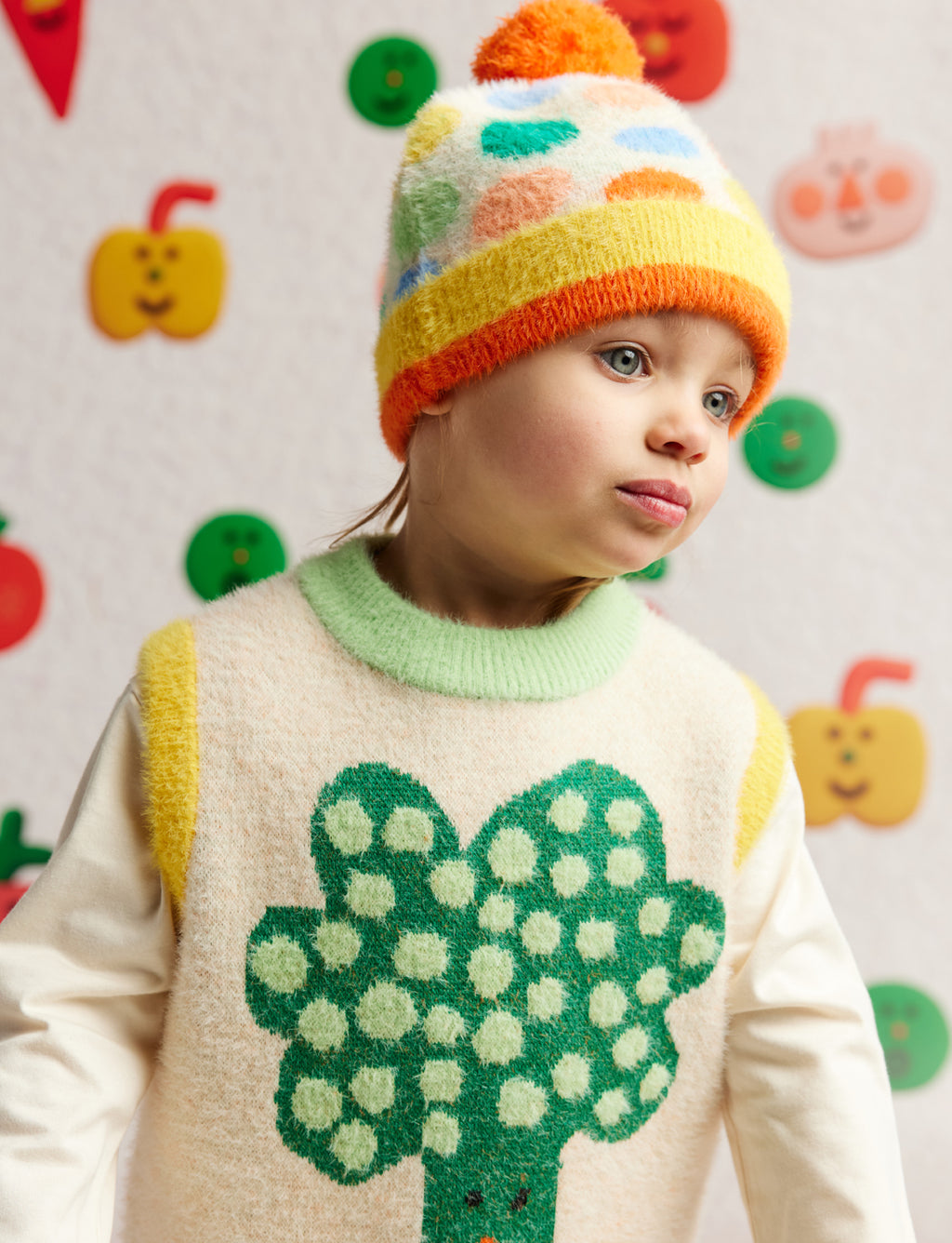 Pocket Patch Knit Beanie