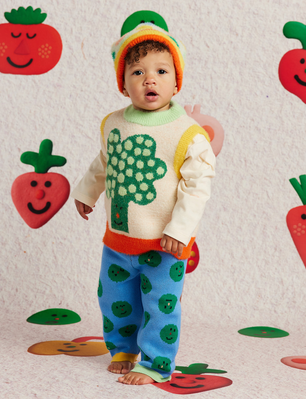 Pocket Patch Knit Beanie