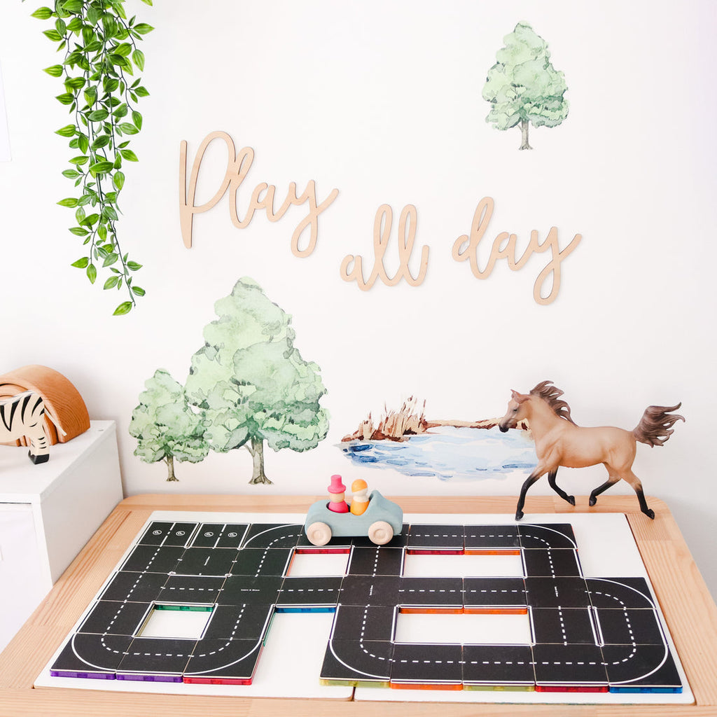 40 Piece Tile Topper - Road Pack