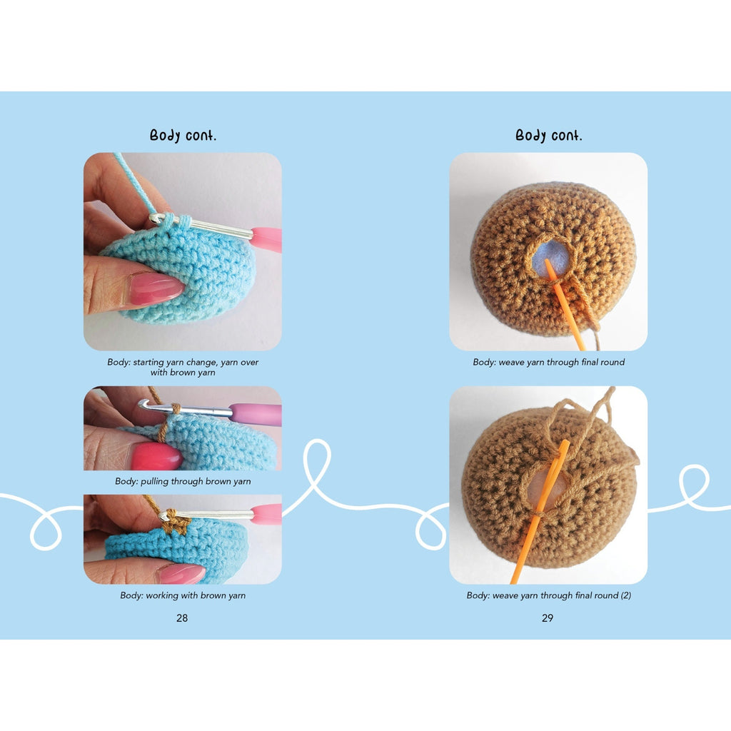 Loopy Crochet Book and Kit - Happy Capy