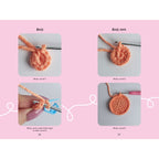 Loopy Crochet Book and Kit - Perfect Peach