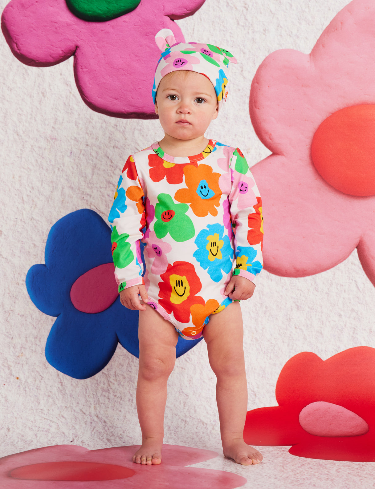 Hej Blomma! Long Sleeve Bodysuit