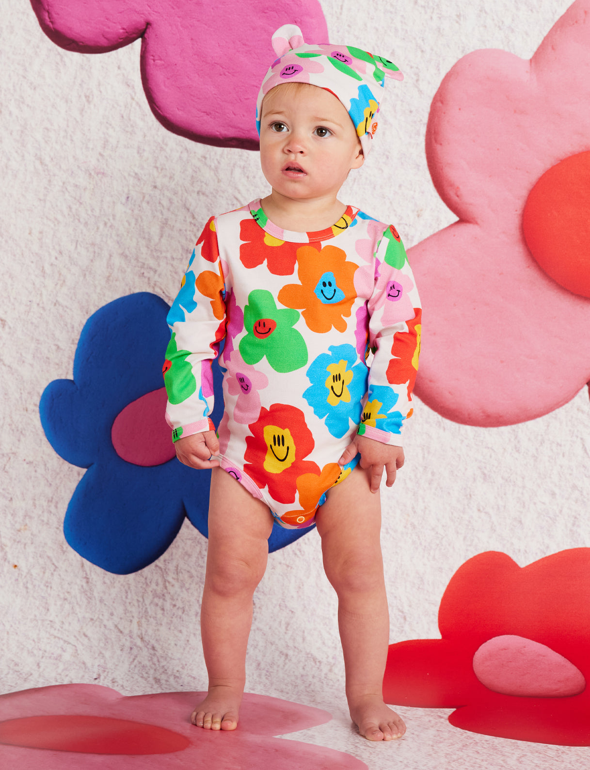 Hej Blomma! Long Sleeve Bodysuit