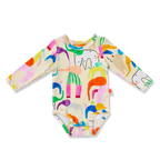 Happy Herd Long Sleeve Bodysuit
