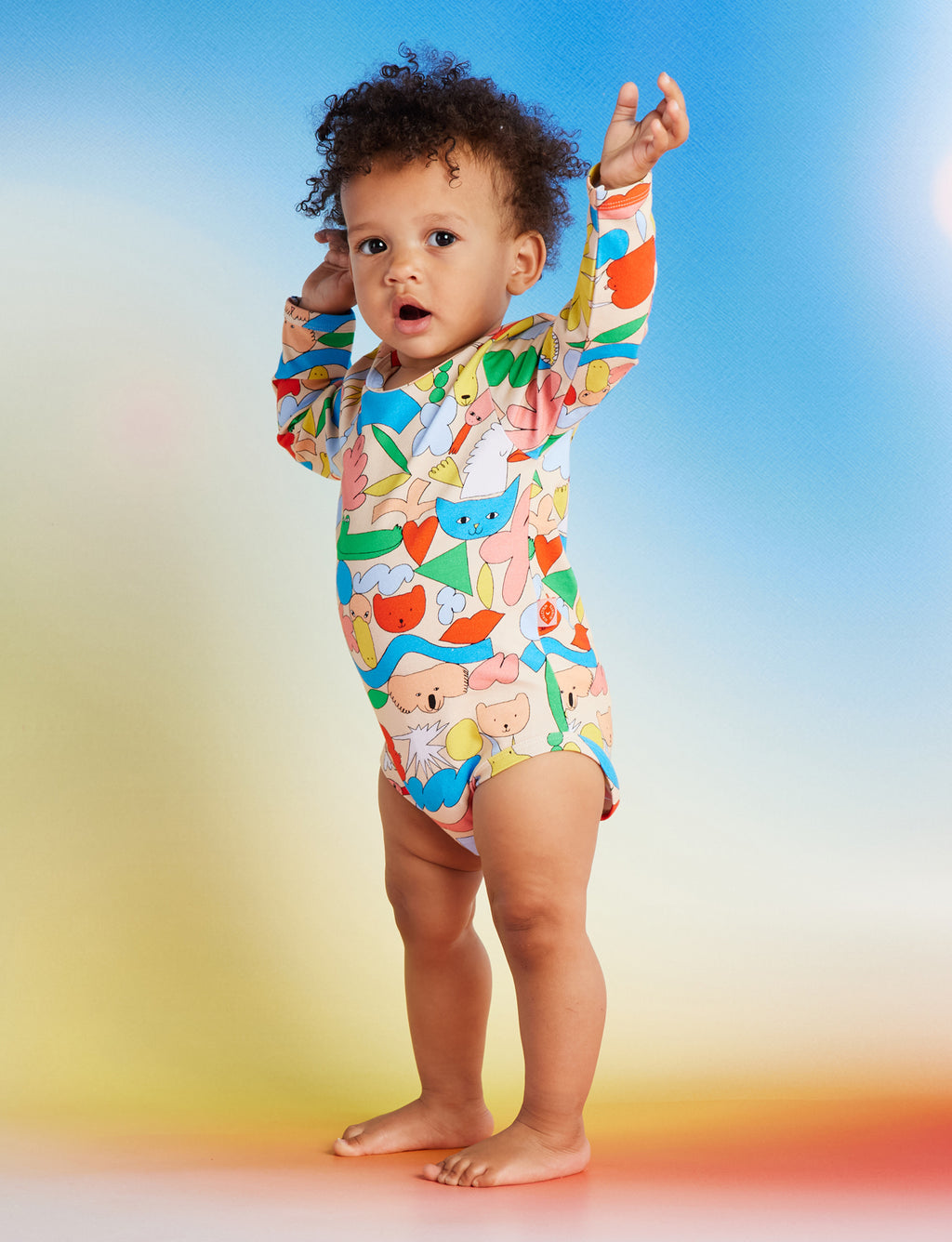 Little Billabong Long Sleeve Bodysuit