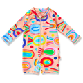Long Sleeve Rash Suit Fancy Fins