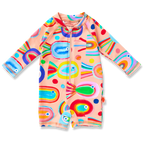 Long Sleeve Rash Suit Fancy Fins